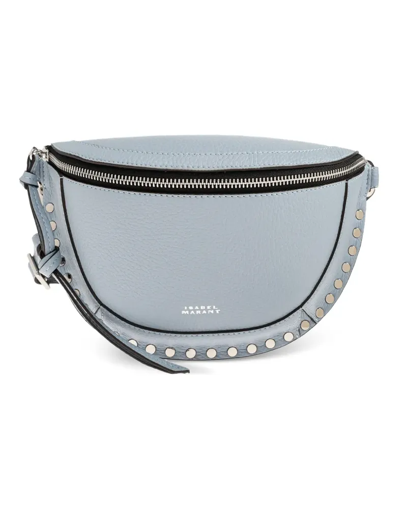Isabel Marant Skano studded zip belt bag - Blau Blau