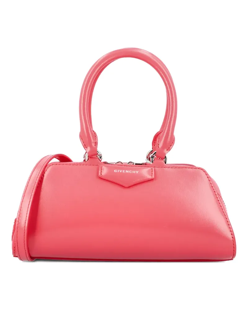 Givenchy Mini Antigona East-West Satchel-Tasche - Rosa Rosa