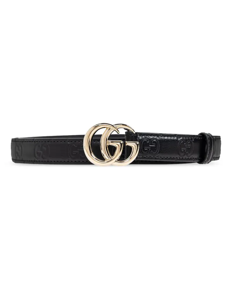 Gucci GG Milano Gürtel - Schwarz Schwarz