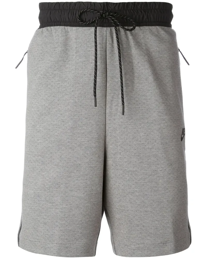 Nike Kurze Lauf-Shorts - Grau Grau