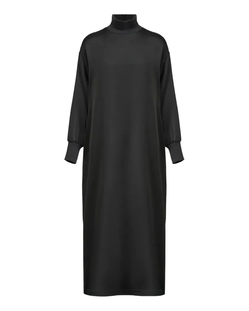 Fabiana Filippi Langärmeliges Kleid - Schwarz Schwarz