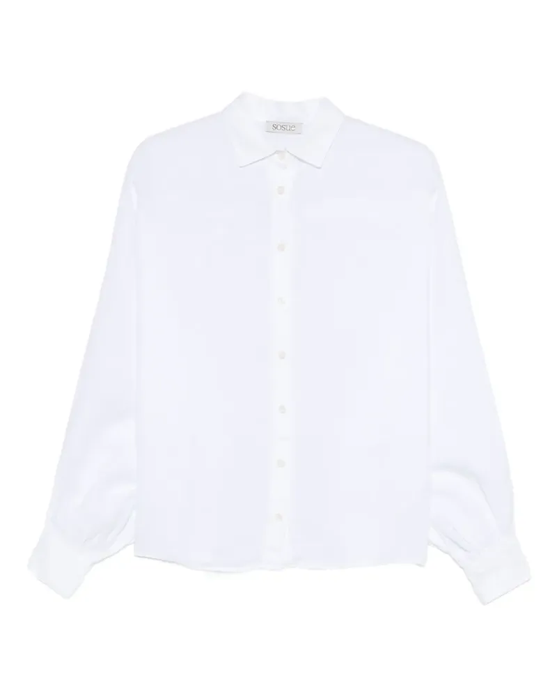SoSUE Antonia Hemd - Weiß Weiß