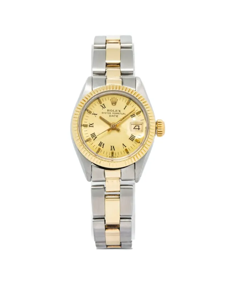 Rolex Pre-owned Oyster Perpetual Date 26mm - Gold Gold