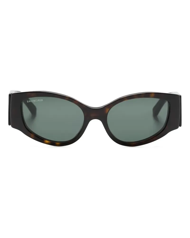 Balenciaga Rive Gauche Cat-Eye-Sonnenbrille - Braun Braun