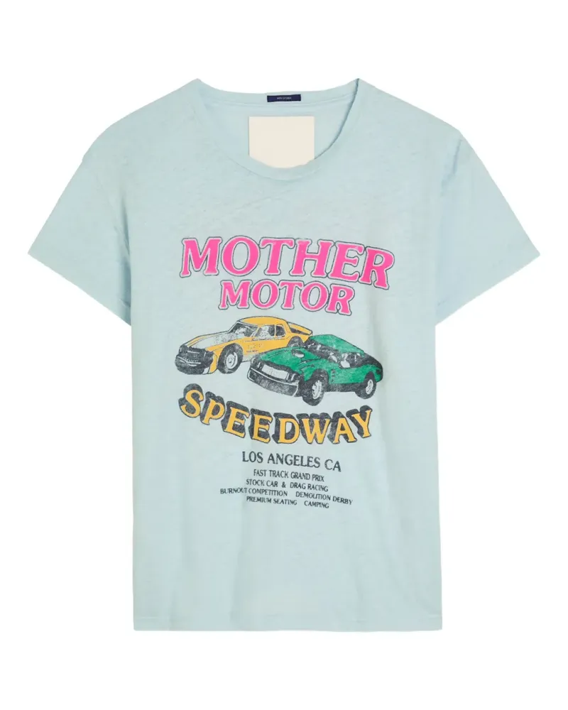 Mother The Sinful round-neck T-shirt - Blau Blau