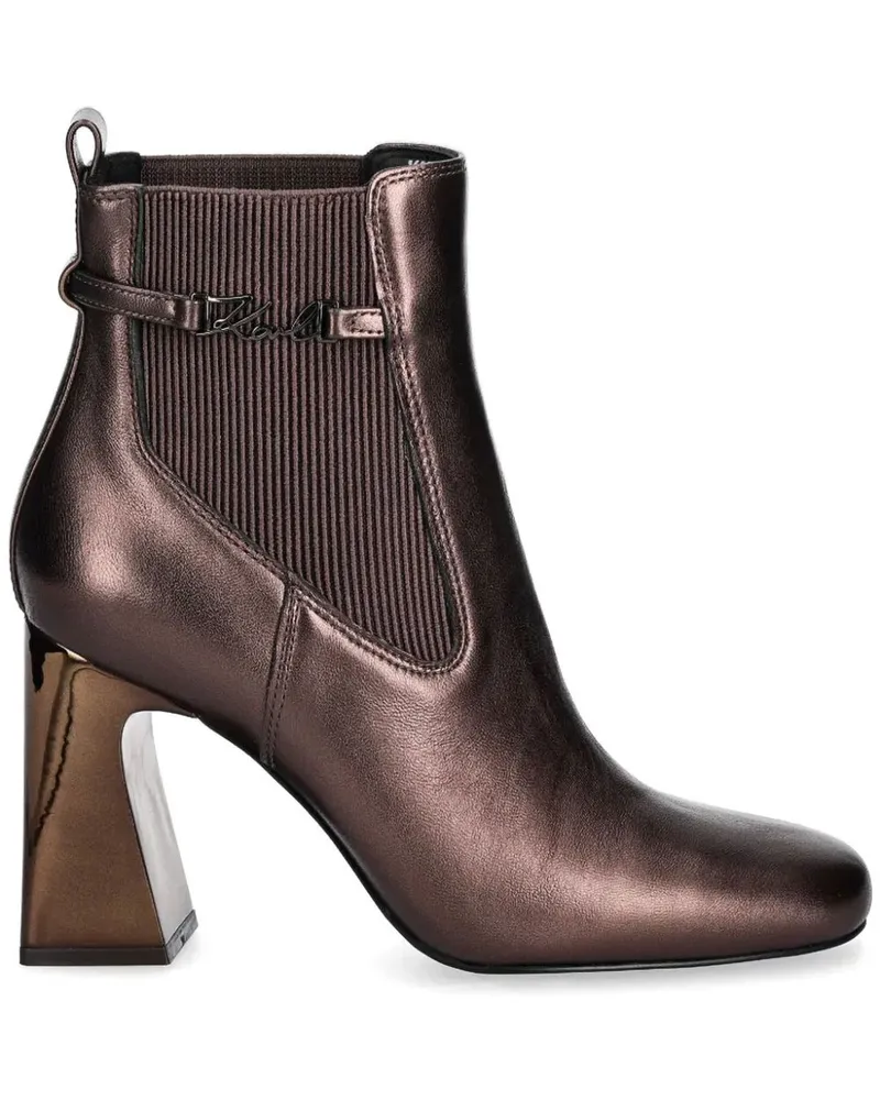 Karl Lagerfeld Astra Nova Stiefel 95mm - Braun Braun