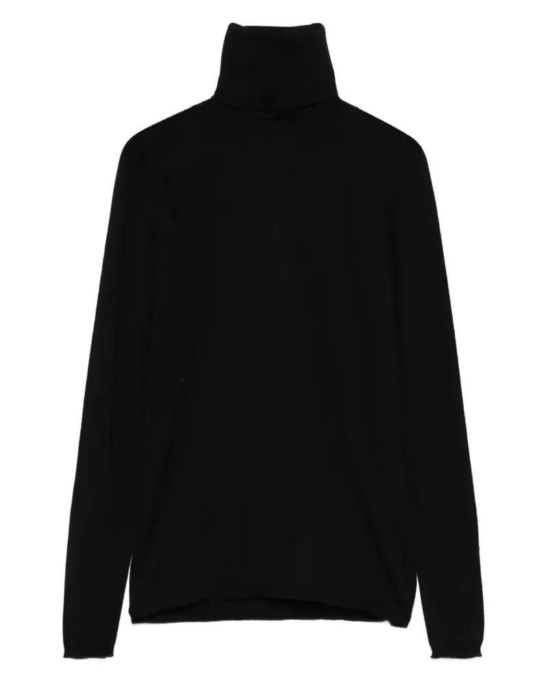 Max Mara Saluto Rollkragenpullover - Schwarz Schwarz