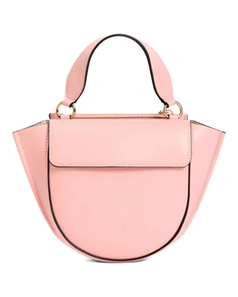 WANDLER Hortensia top handle cross body bag - Rosa Rosa