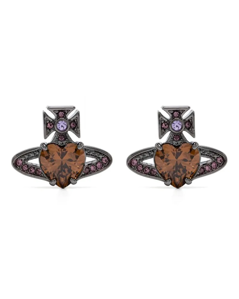 Vivienne Westwood Ariella stud earrings Silber