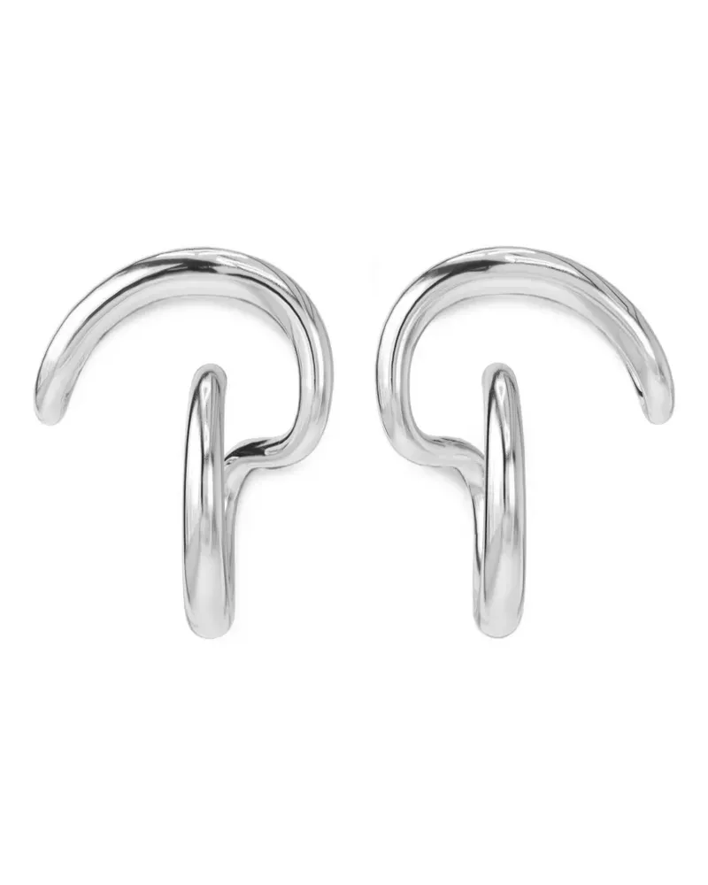 Charlotte Chesnais Skulpturale Hana Ohrringe - Silber Silber