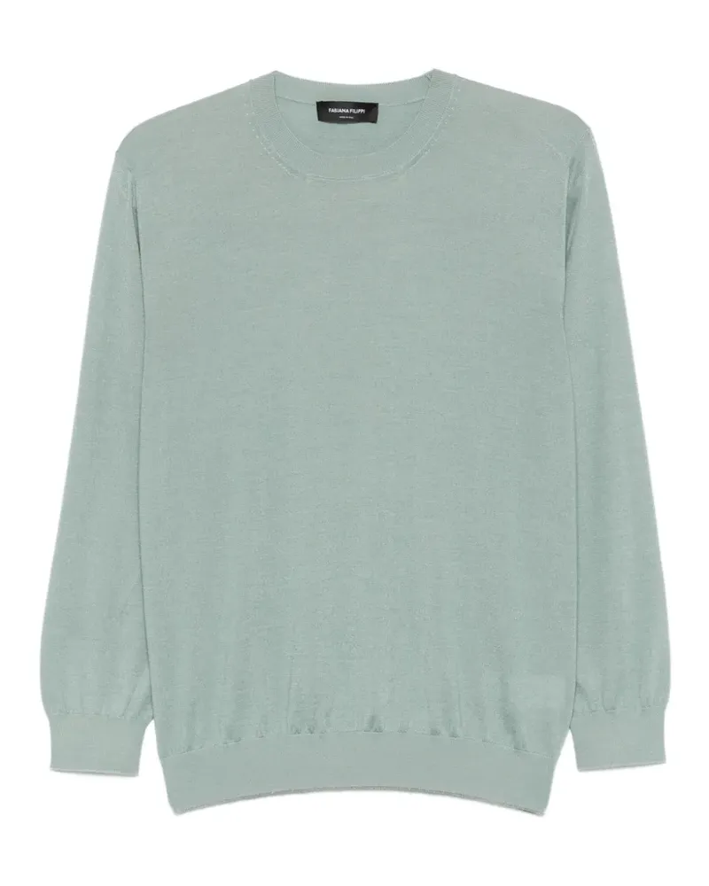 Fabiana Filippi Pullover mit Rundhalsausschnitt - Grün Grün