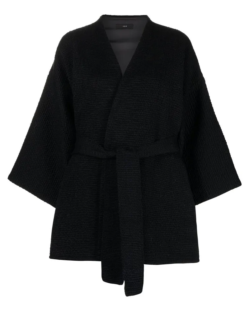 VOZ Jacke mit weiten Ärmeln - Schwarz Schwarz