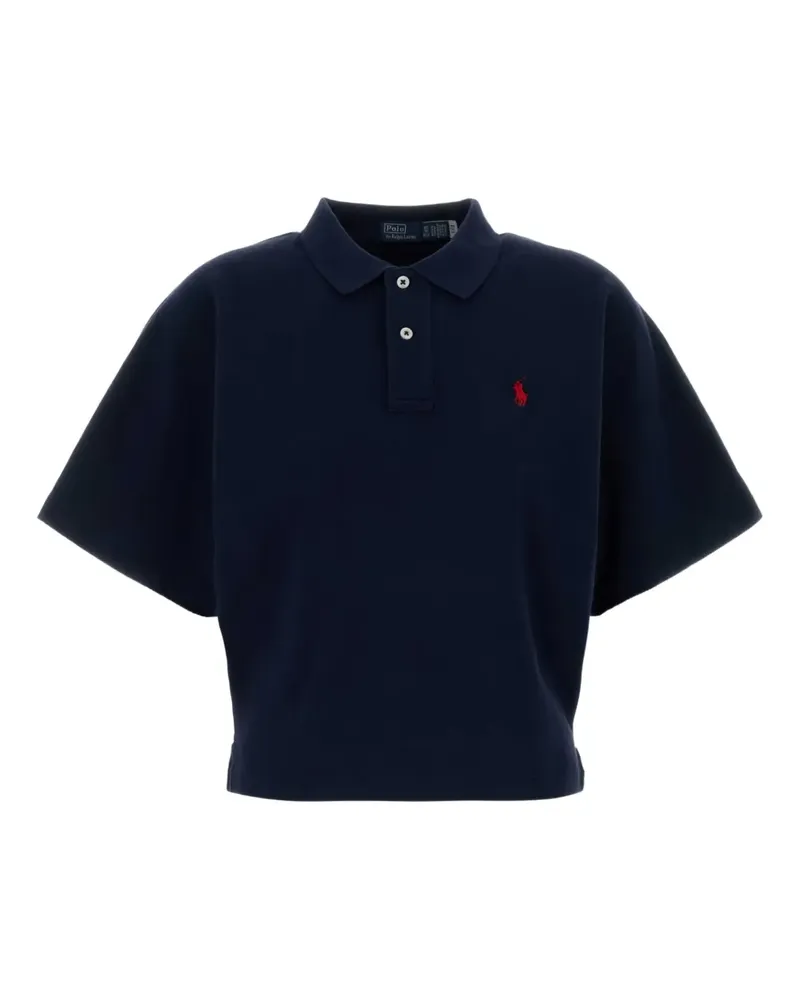 Ralph Lauren Poloshirt aus Piqué - Blau Blau