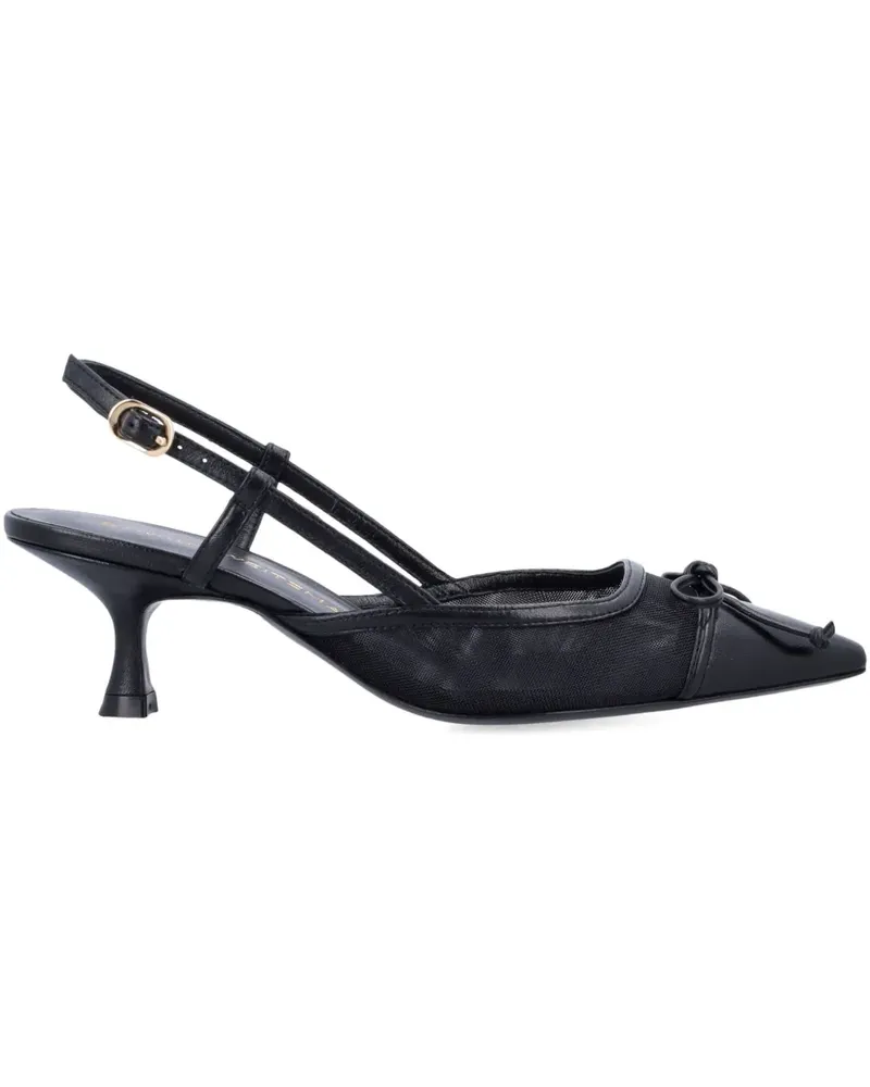 Stuart Weitzman Kitty Pumps 50mm - Schwarz Schwarz
