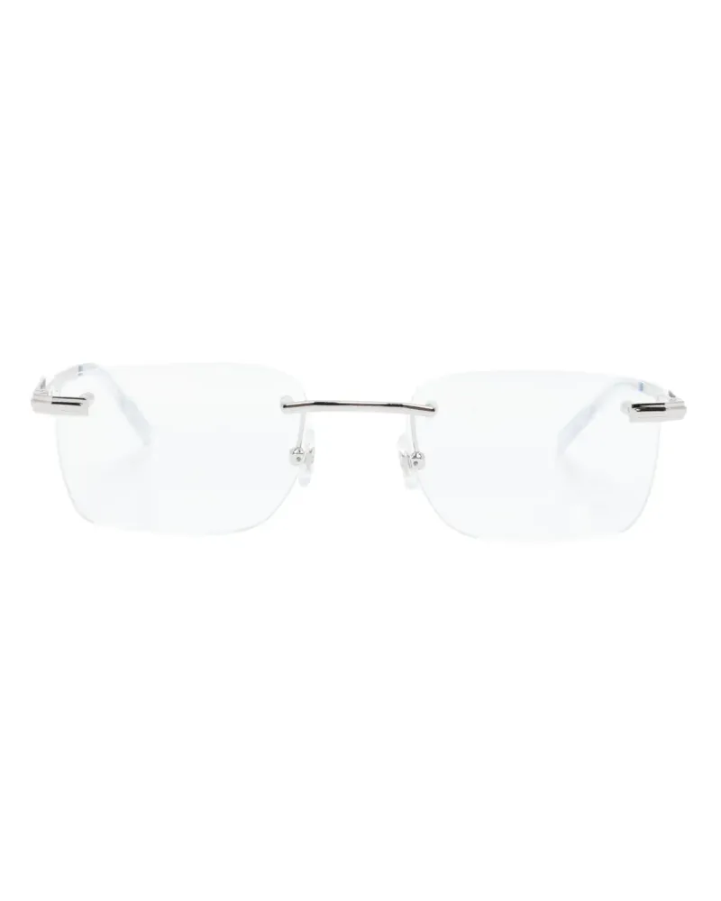 Montblanc Rahmenlose MB0279O Brille - Silber Silber