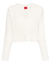 HUGO BOSS Gerippter Cardigan Nude