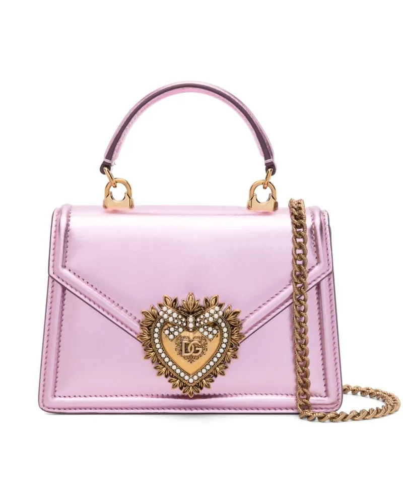 Dolce & Gabbana Kleine Devotion Handtasche - Rosa Rosa