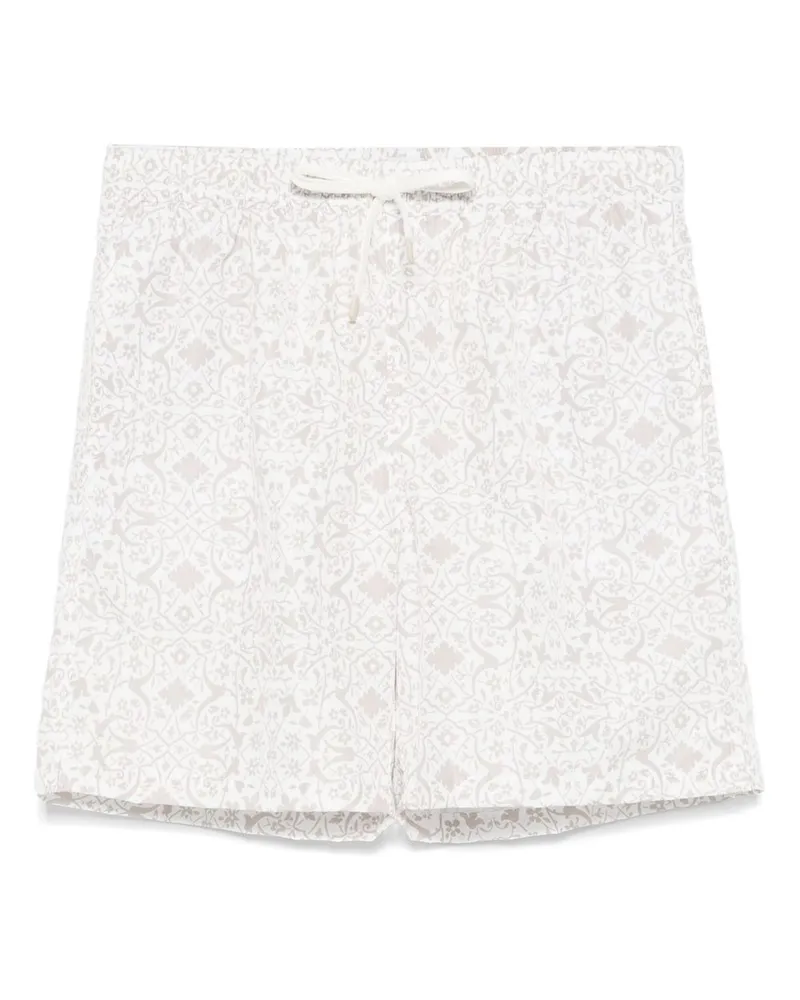Eleventy Badeshorts mit Blumen-Print - Nude Nude
