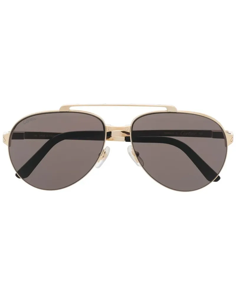 Cartier Santos de Cartier Pilotenbrille - Gold Gold