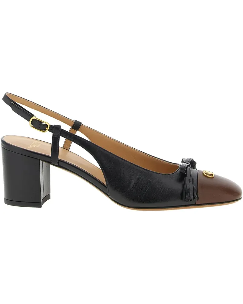 Valentino Garavani 60mm Valet du Roi slingback pumps - Schwarz Schwarz