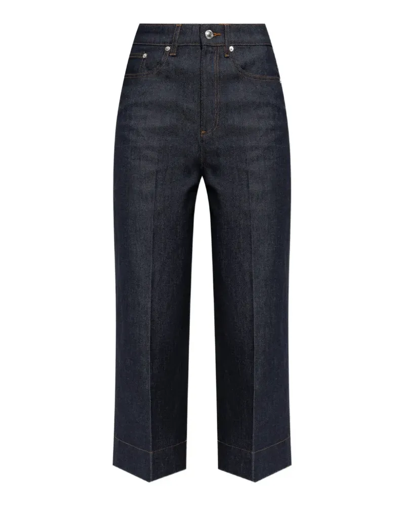 A.P.C. Thelma jeans cropped wide-leg jeans - Blau Blau