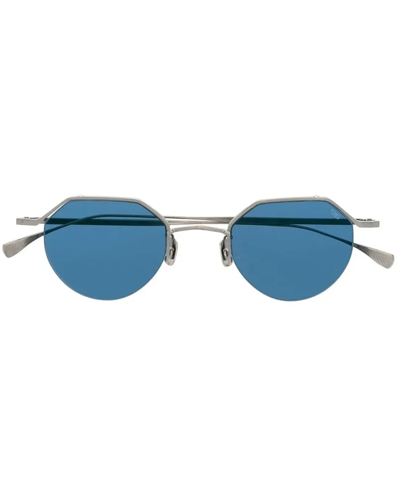 EYEVAN 7285 Sonnenbrille mit geometrischem Gestell - Blau Blau