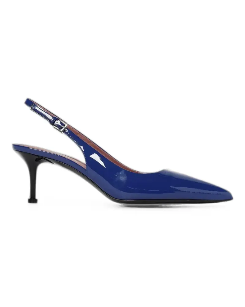 Premiata leather heeled sandals - Blau Blau