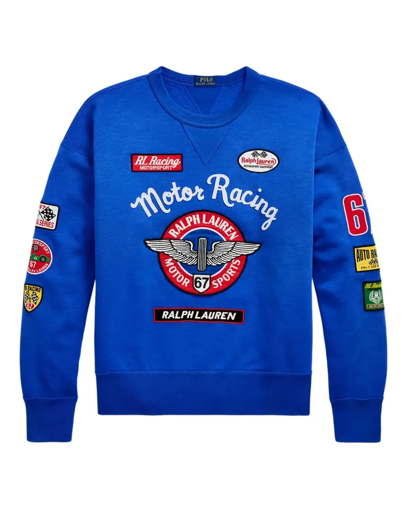Ralph Lauren Sweatshirt mit Logo-Applikation - Blau Blau