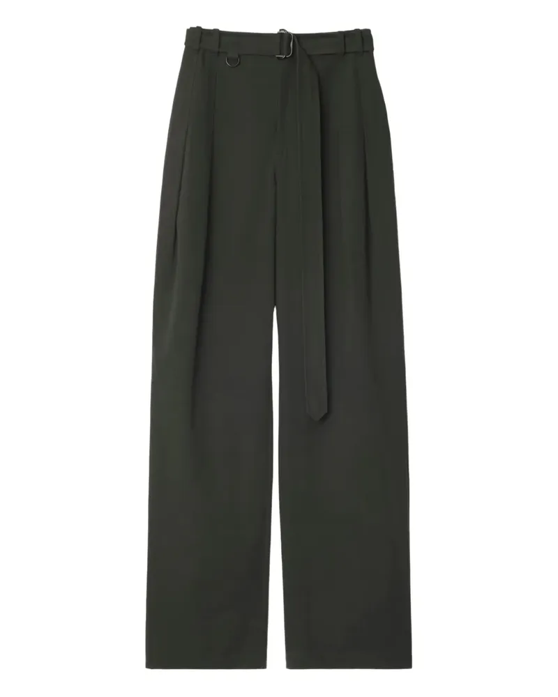 Burberry Gabardine-Hose mit geradem Bein - Grau Grau