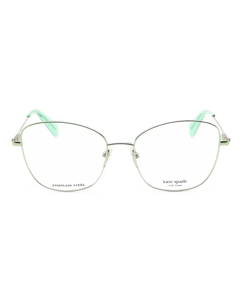 Kate Spade Serenity Cat-Eye-Brille - Silber Silber
