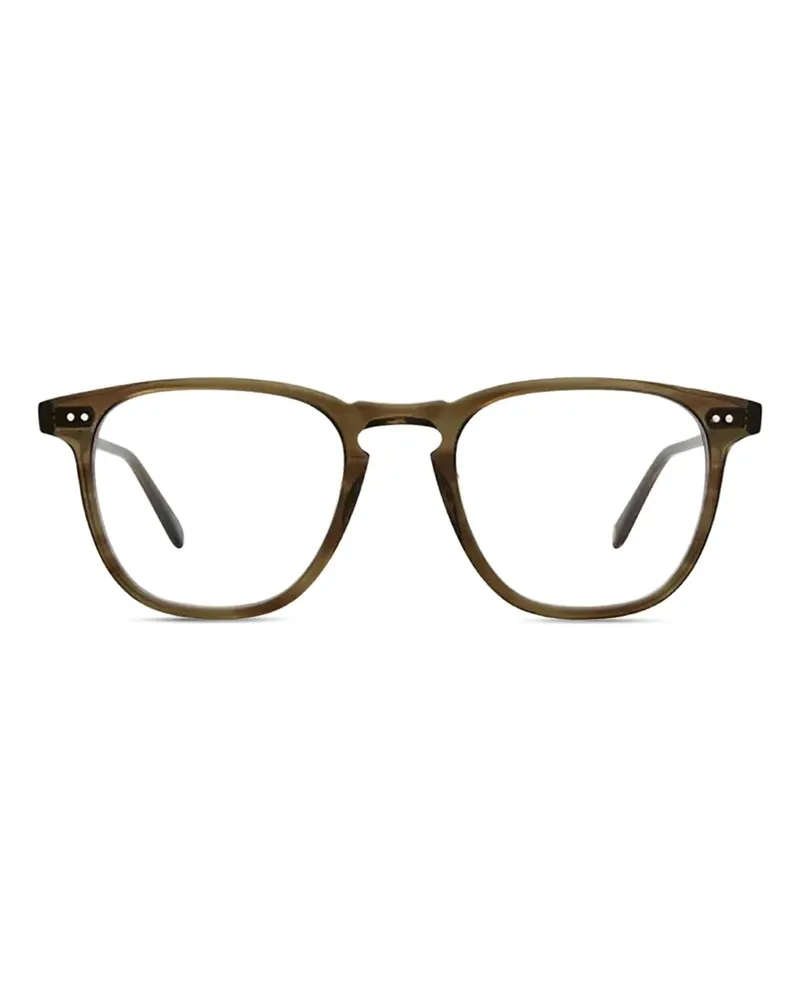 Garrett Leight Brooks Brille mit rundem Gestell - Grün Grün