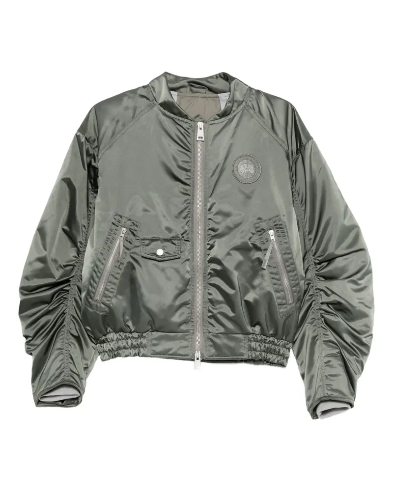 Canada Goose zip-up bomber jacket - Grau Grau
