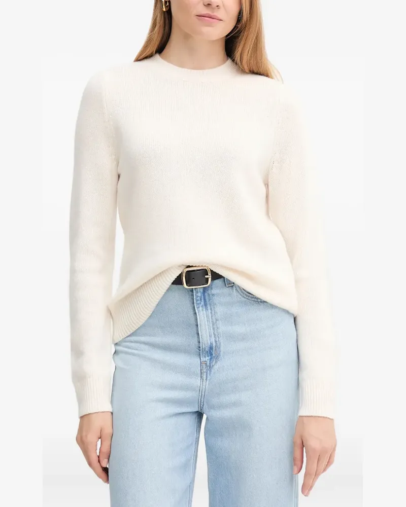 Barbour Woodhouse Pullover mit Logo-Schild - Nude Nude