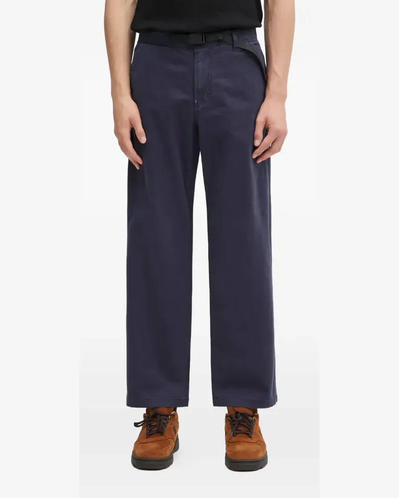 GRAMICCI belt straight trousers - Blau Blau