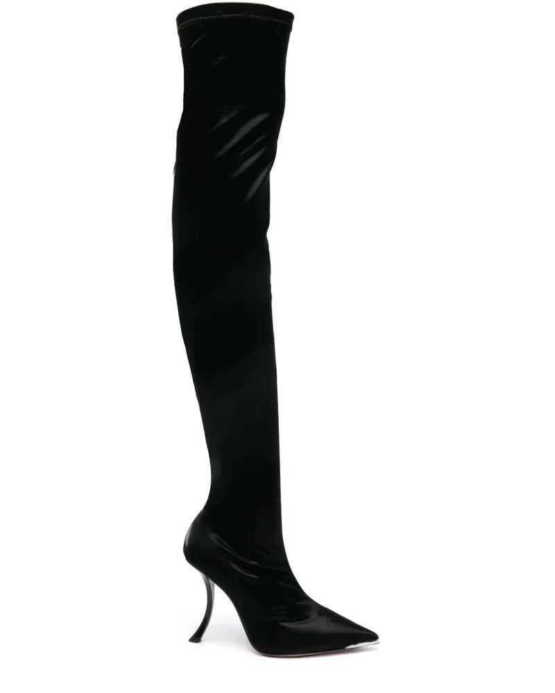 GEDEBE Paris Stiefel 105mm - Schwarz Schwarz