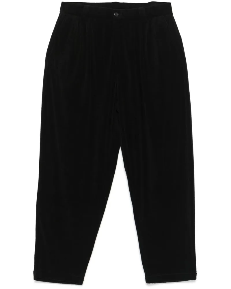 Giorgio Armani Hose mit Tapered-Bein - Schwarz Schwarz