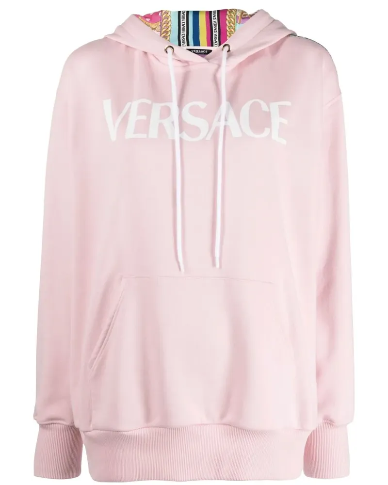 Versace Sweatshirt mit Print - Rosa Rosa