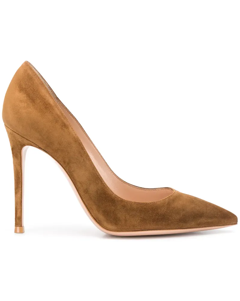 Gianvito Rossi Pumps mit spitzer Kappe - Braun Braun