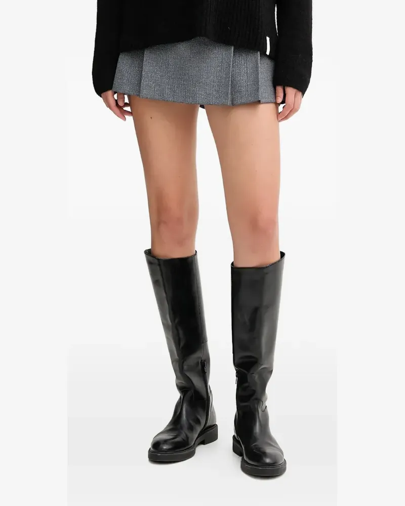 Gaudi Hosenrock mit Falten - Grau Grau