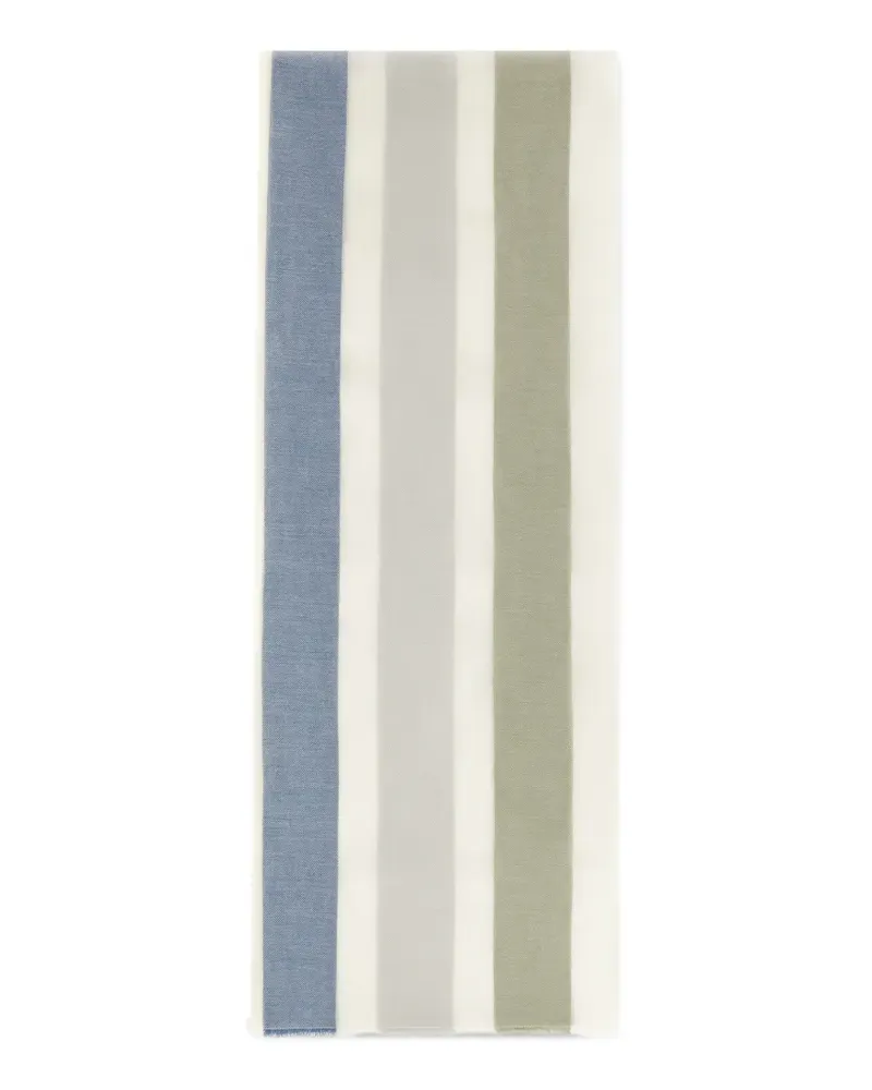 Paul & Shark Gestreifter Schal - Nude Nude