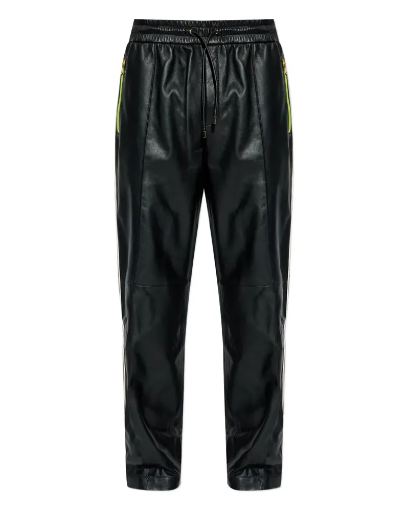 Casablanca Paris Hose aus Leder - Schwarz Schwarz