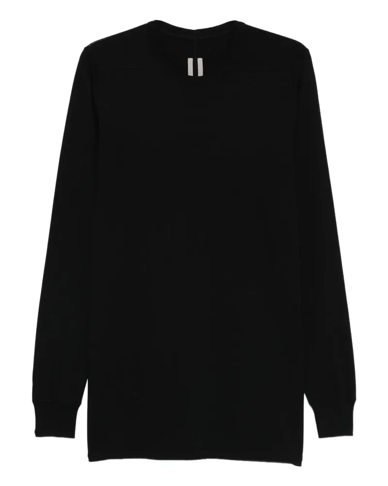 Rick Owens long-sleeve T-shirt - Schwarz Schwarz