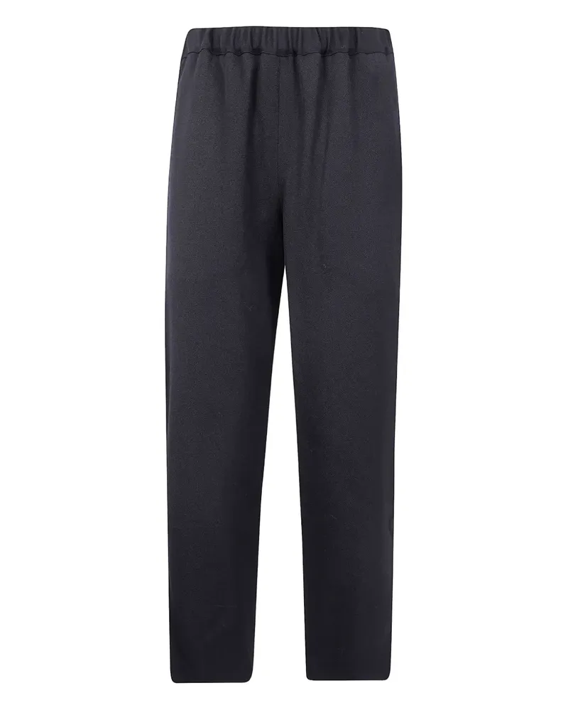 Comme des Garçons Hose mit elastischem Bund - Schwarz Schwarz