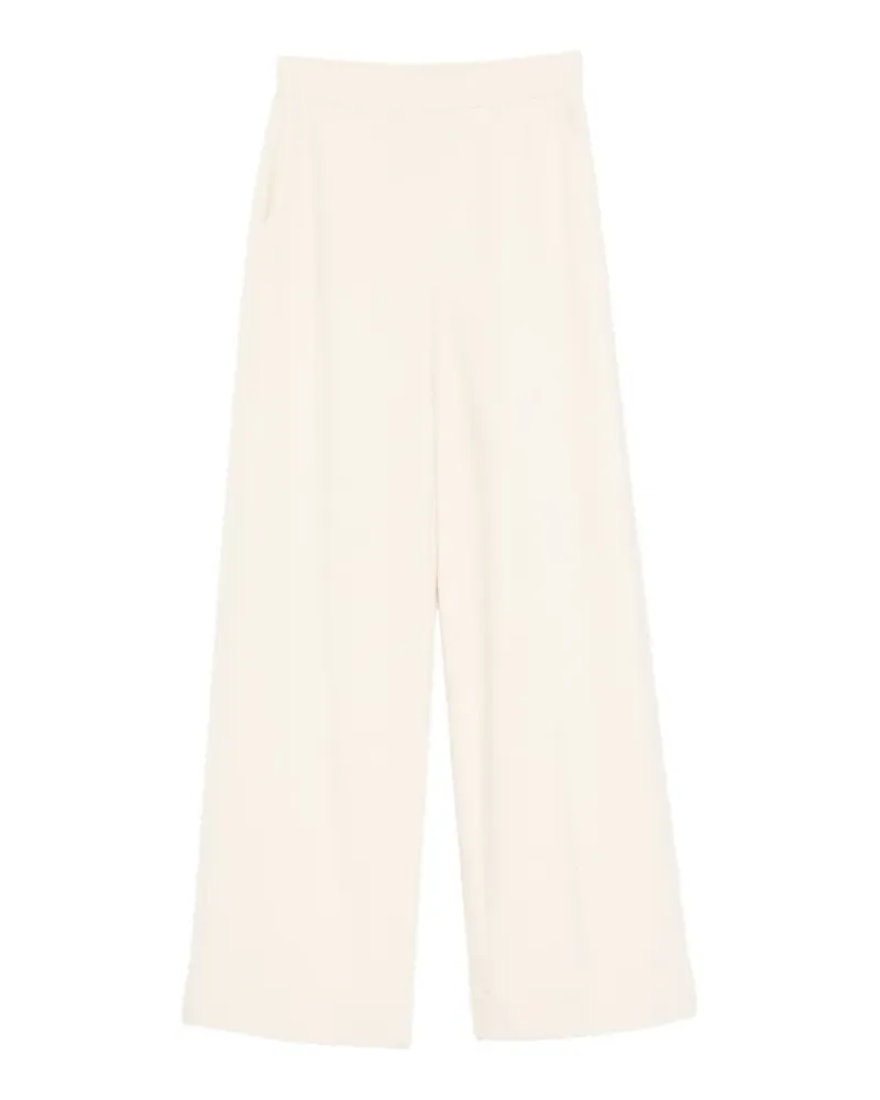 Semicouture Hose mit weitem Bein - Nude Nude