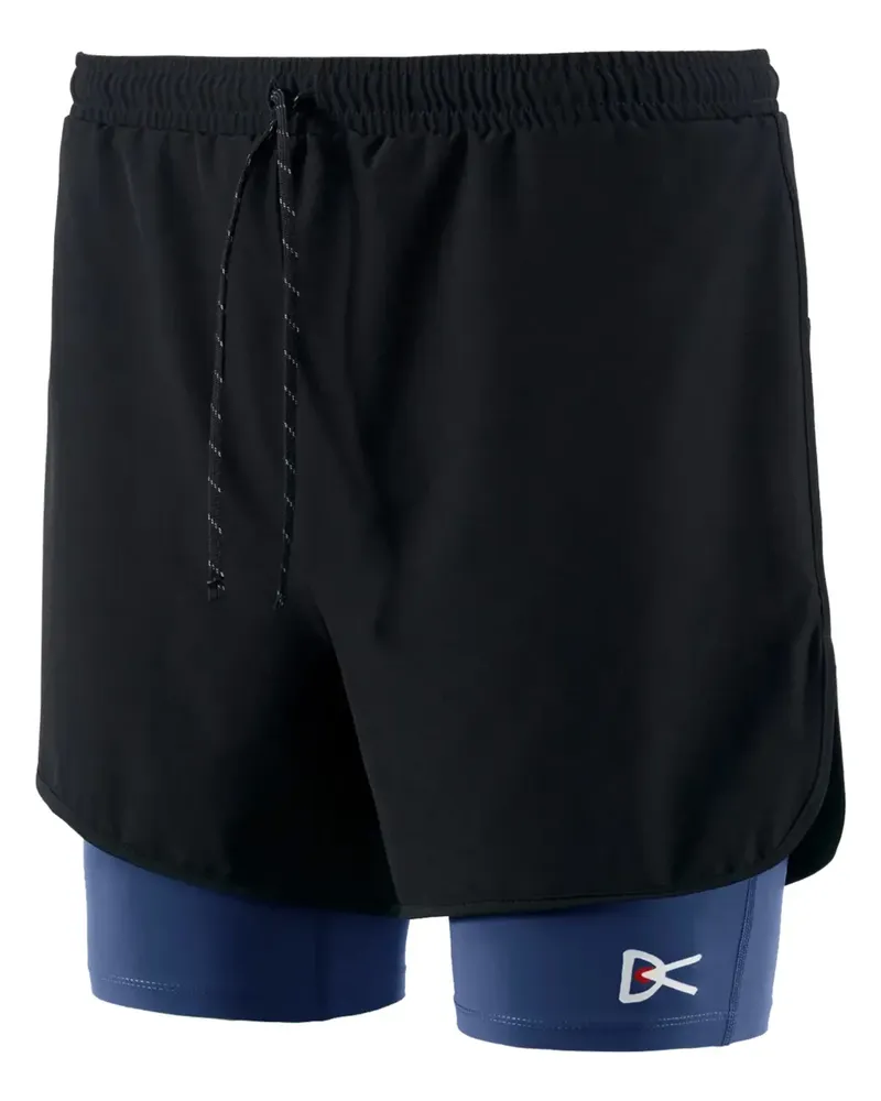District Vision Shorts mit Logo-Print - Schwarz Schwarz