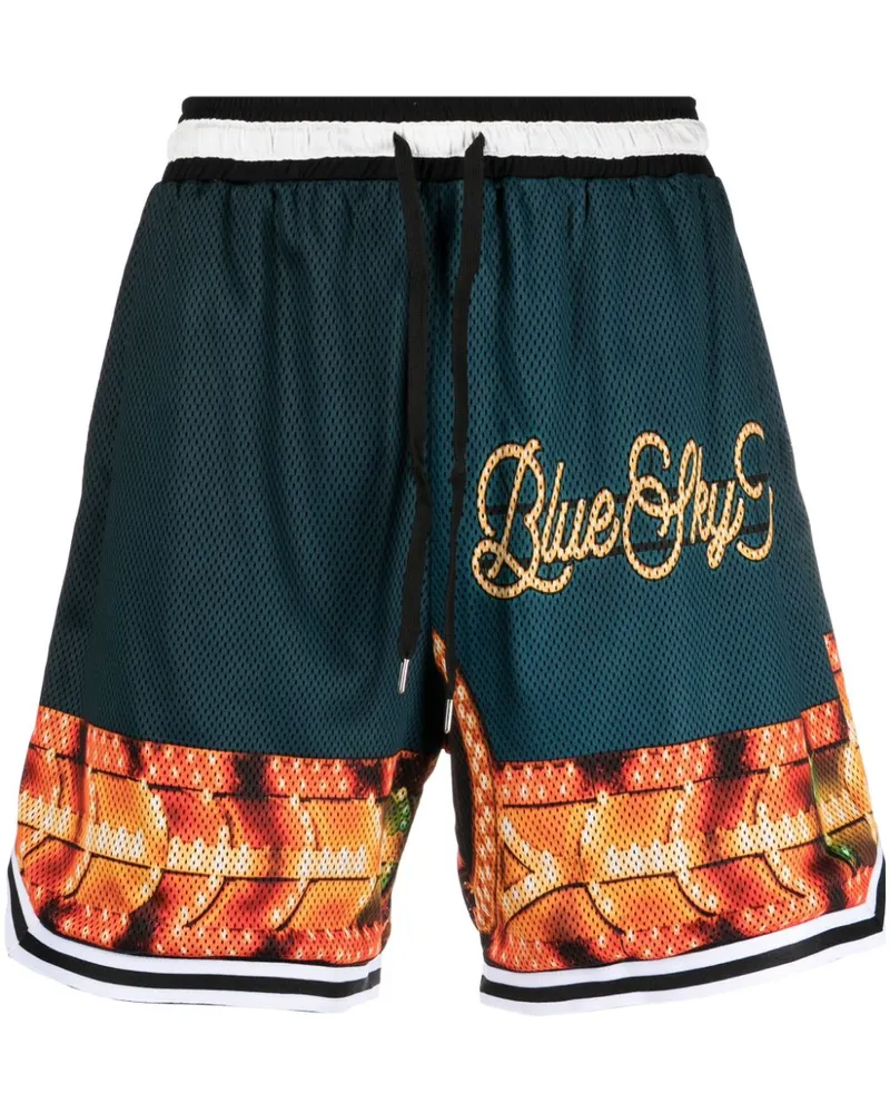 Blue Sky Inn FunPark Joggingshorts mit Kordelzug - Blau Blau