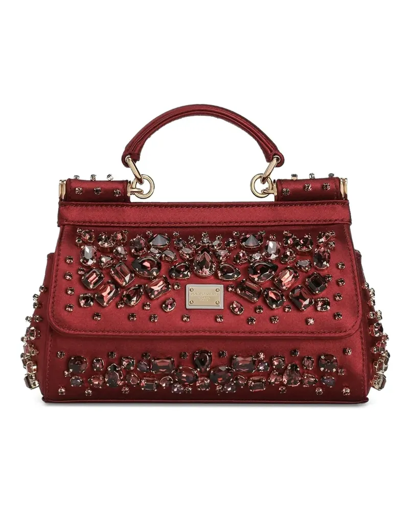 Dolce & Gabbana Sicily Tote Bag - Rot Rot