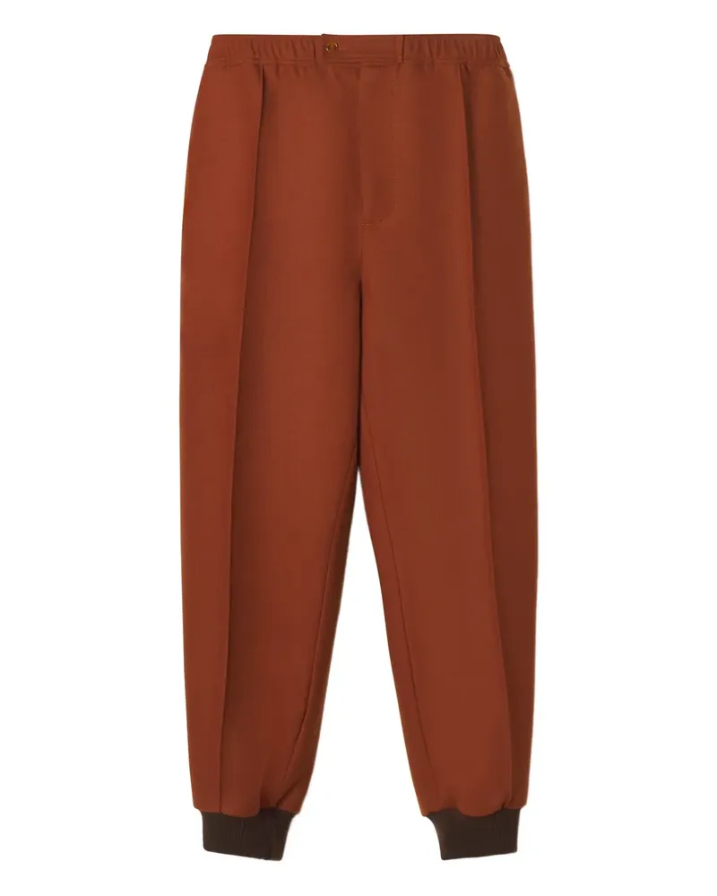 Lanvin Hose mit elastischen Bündchen - Rot Rot
