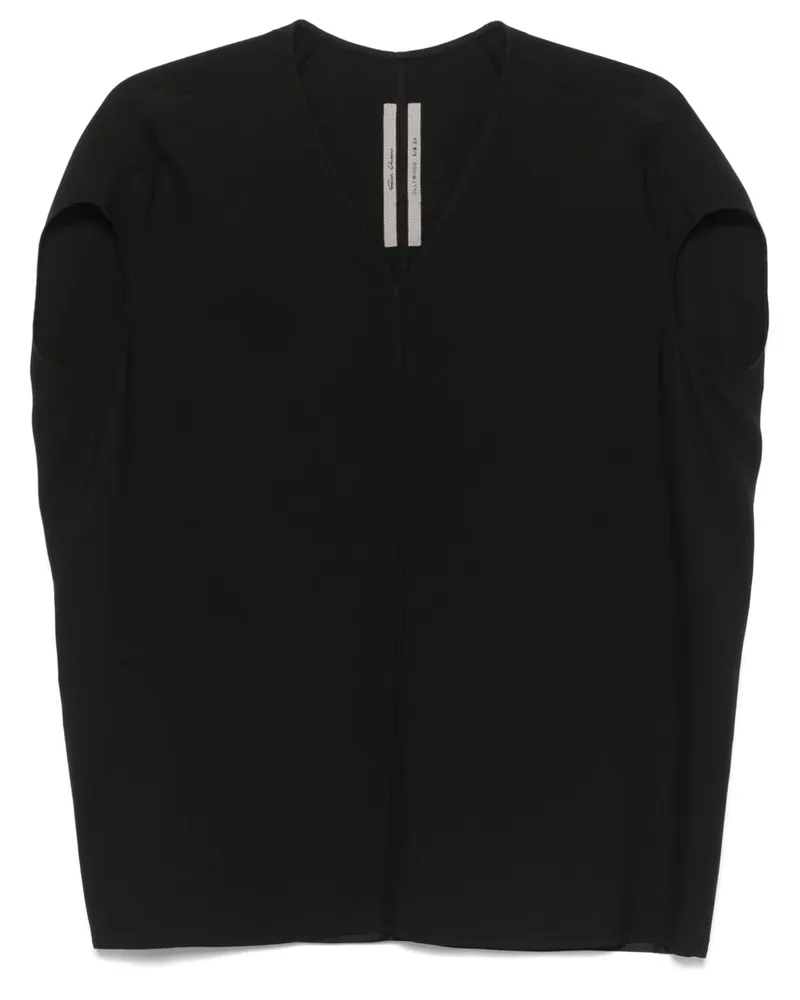 Rick Owens Floating Oberteil - Schwarz Schwarz