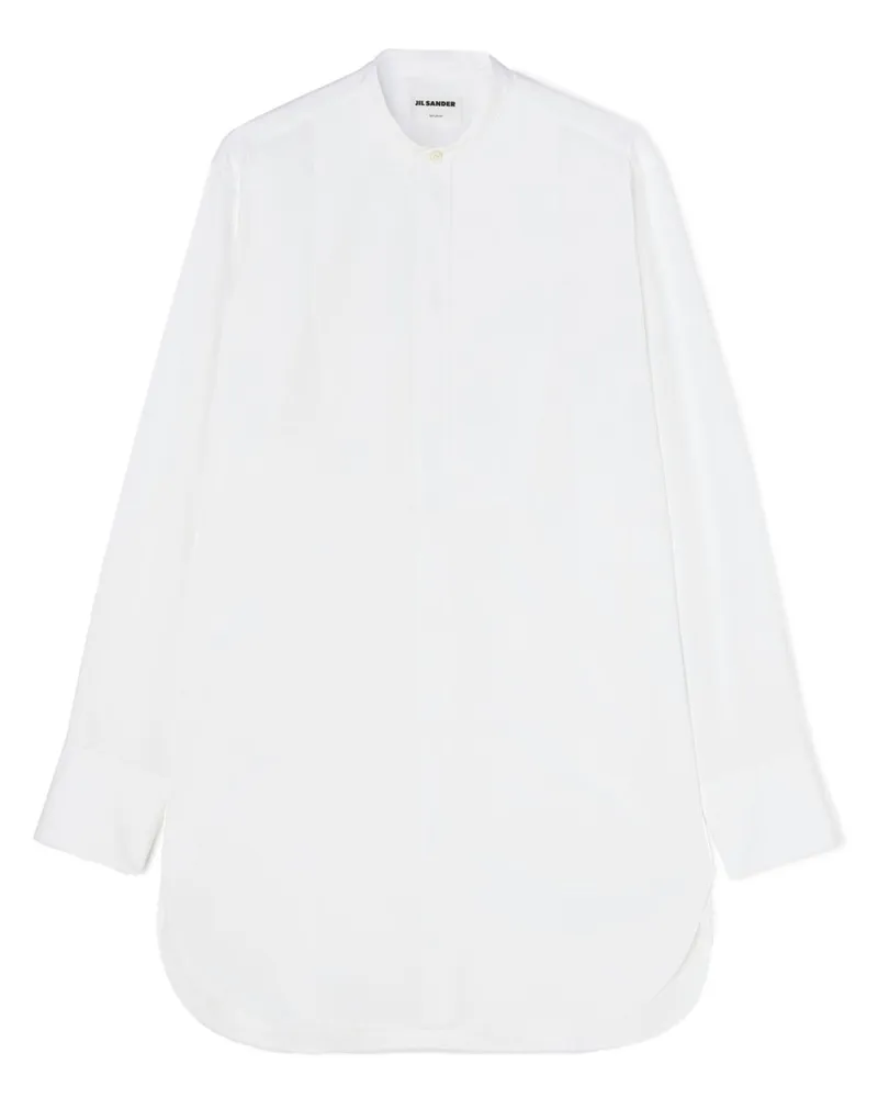 Jil Sander Saturday Hemd - Weiß Weiß